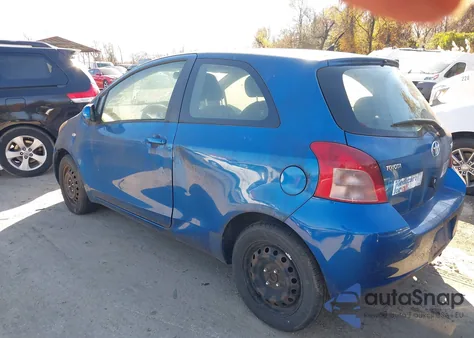 2007 Toyota Yaris из США, поврежденный, VIN JTDJT923875080748